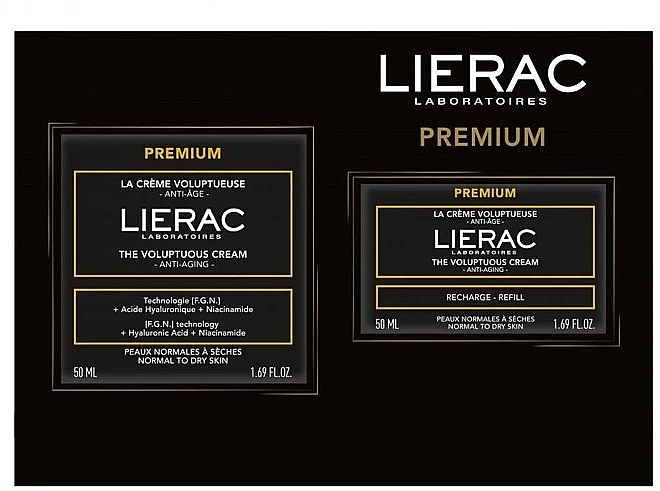 Set - Lierac Premium (f/cr/50ml + refill/50ml) — Bild N1