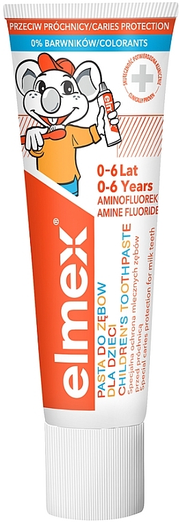 Kinderzahnpasta mit Aminfluorid 0-6 Jahre - Elmex Childrens Toothpaste