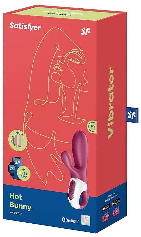 Kaninchen-Vibrator - Satisfyer Hot Bunny Connect App — Bild N3