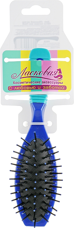 Haarbürste Small oval blau-türkis - Laskovaya — Bild N4