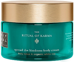 Düfte, Parfümerie und Kosmetik Feuchtigkeitsspendende Körpercreme mit weißem Tee - Rituals The Ritual of Karma Body Cream