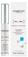 Düfte, Parfümerie und Kosmetik Revitalisierendes Lippenserum mit Hyaluron- und Milchsäure - Symbiosis London Redensifying Lip Serum