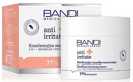 2in1 Make-up Entferner und Gesichtsreinigungsbutter gegen Reizungen - Bandi Medical Expert Anti Irritated Emollient Cleansing Butter