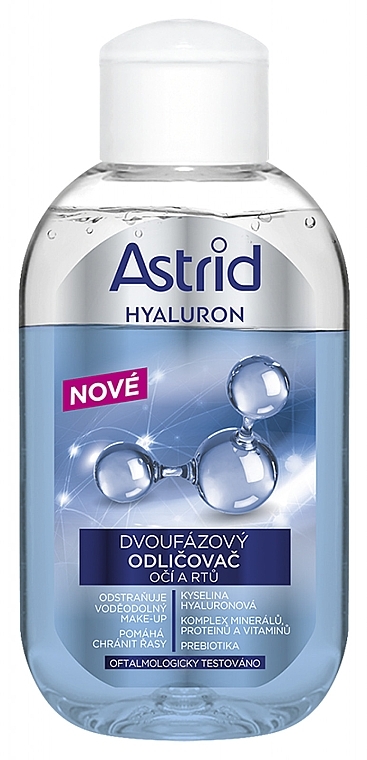 Zweiphasen-Entferner für Augen- und Lippen-Make-up  - Astrid Hyaluron Two-phase Eye & Lip Makeup Remover — Bild N2