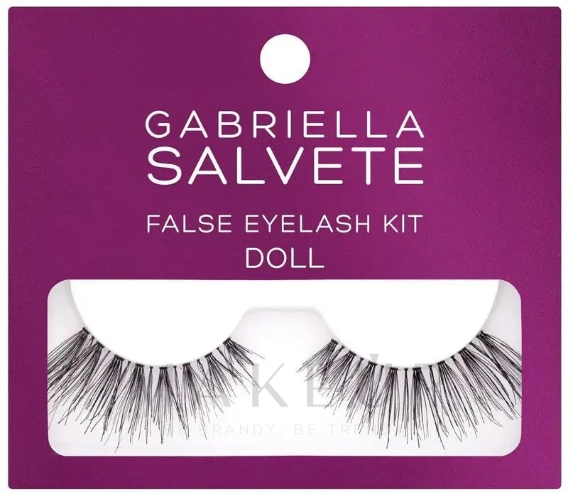 Falsche Wimpern - Gabriella Salvete False Eyelashes Kit Doll — Bild 2 St.