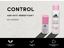 Deodorant Antitranspirant für Damen - Adidas Control 48H Anti-Perspirant Deodorant Roll-On — Bild N3