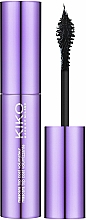 Mascara mit Collagen-Komplex und Reiswachs für mehr Volumen - Kiko Milano False Lashes Volume Top Coat Mascara — Bild N1