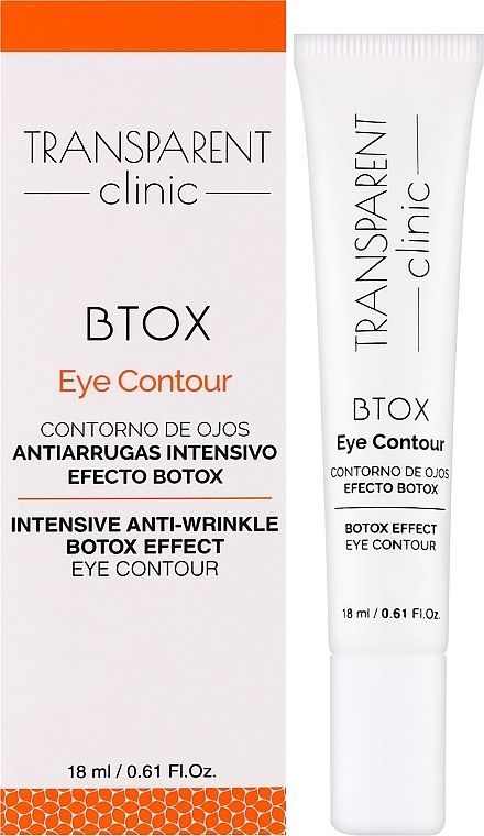 Augenkonturgel mit Botox-Effekt - Transparent Clinic Btox Eye Contour  — Bild N2