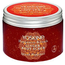 Düfte, Parfümerie und Kosmetik Zuckerpeeling für den Körper mit Ingwer - Yoskine Happiness Rituals Imbir Sugar Body Scrub