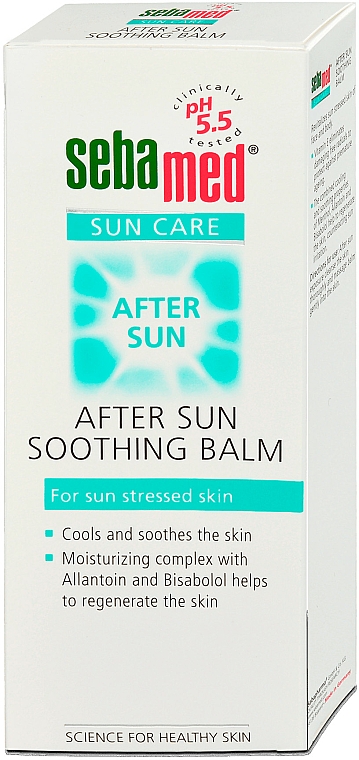 Beruhigender und kühlender After Sun Körperbalsam - Sebamed Sun Care After Sun Soothing Balm — Bild N2