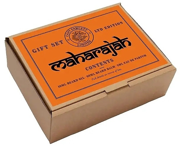 Captain Fawcett Maharajah  - Duftset (Eau de Parfum 2ml + Bartbalsam 60ml + Bartöl 10ml)  — Bild N2