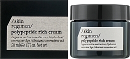 Reichhaltige feuchtigkeitsspendende Gesichtscreme mit Polypeptiden - Comfort Zone Skin Regimen Polypeptide Rich Cream — Bild N2