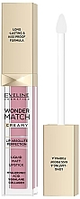 Düfte, Parfümerie und Kosmetik Flüssiger Lippenstift - Eveline Wonder Match Creamy Liquid Matt Lipstick 