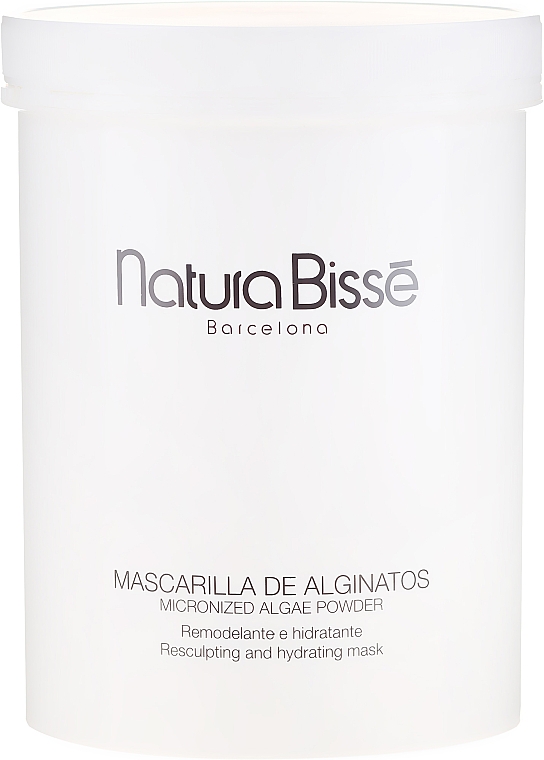 Straffende und feuchtigkeitsspendende Gesichtsmaske mit Algenpulver - Natura Bisse Micronized Algae Powder — Bild N1