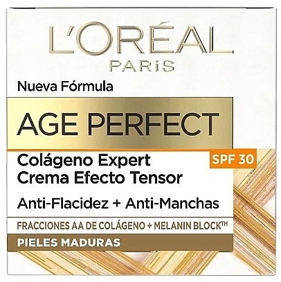 Tagescreme für das Gesicht mit Kollagen SPF 30 - L'Oreal Paris Age Perfect Collagen Expert Retightening Moisturizer SPF 30 — Bild N1