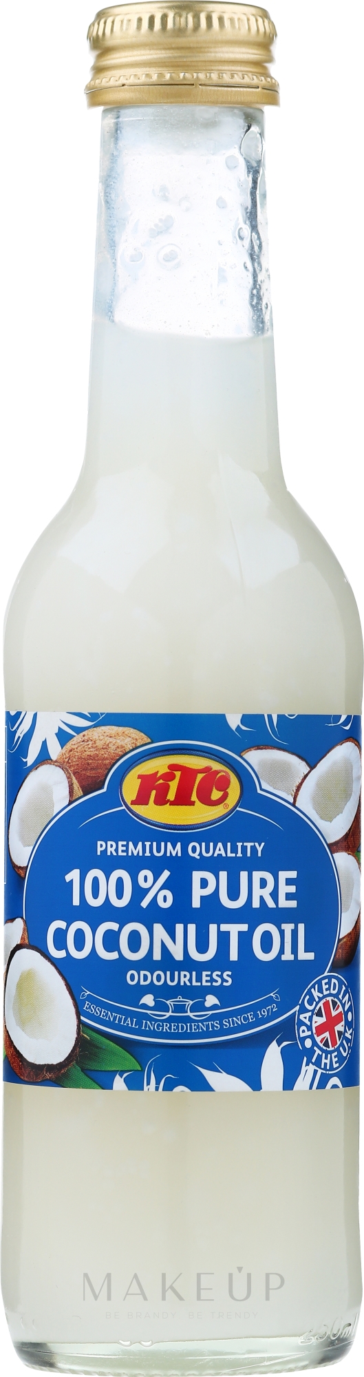 100 % Reines Kokosnussöl - KTC 100% Pure Coconut Oil — Foto 250 ml