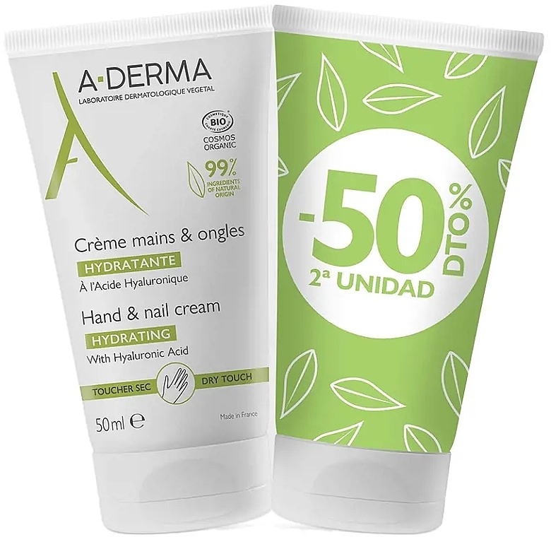 Set - A-Derma Hand Cream (h/cr/2x50ml) — Bild N1