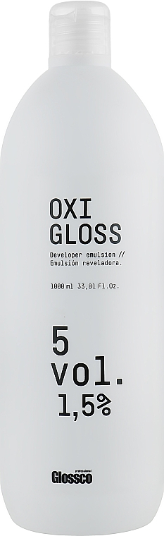 Haaroxidationsmittel - Glossco Color Oxigloss 5 Vol — Bild N1