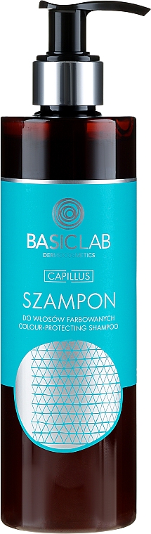 Shampoo mit Papaya-Extrakt und Keratin für gefärbtes Haar - BasicLab Dermocosmetics Capillus Colour Protecting Shampoo — Bild N2