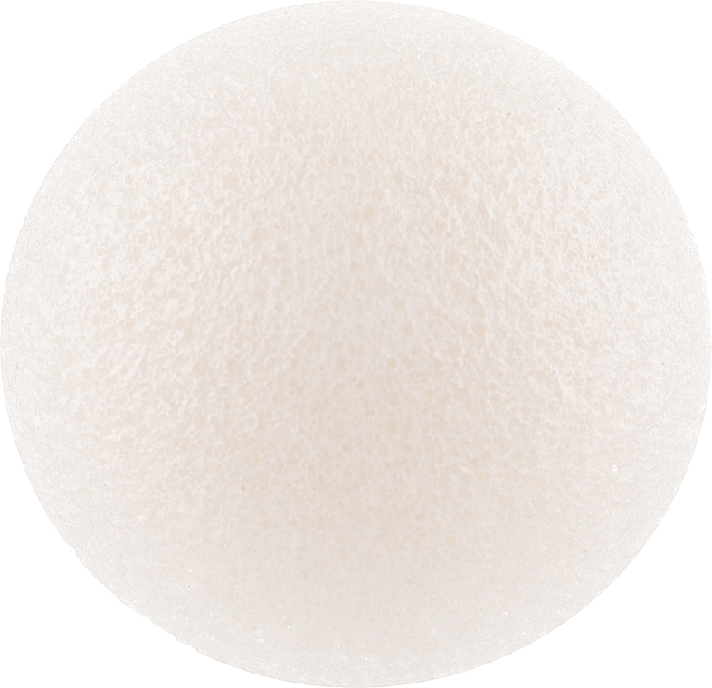 100% Natürlicher Konjac-Schwamm für alle Hauttypen - The Konjac Sponge Company Premium Facial Puff Pure White — Bild N1