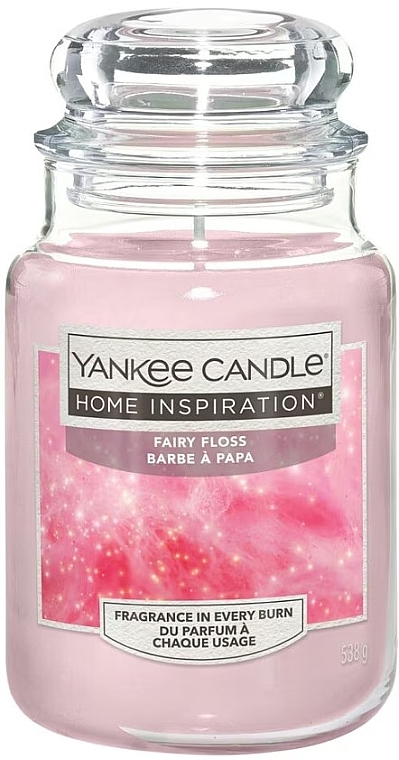 Duftkerze im Glas - Yankee Candle Home Inspiration Fairy Floss — Bild N1