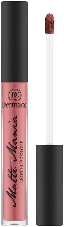 Flüssiger matter Lippenstift - Dermacol Matte Mania Liquid Lip Colour — Bild N1