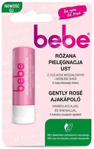 Lippenbalsam mit Mandelöl und Sheabutter - Johnson’s® Bebe Young Care Rose Lip Balm — Bild N1