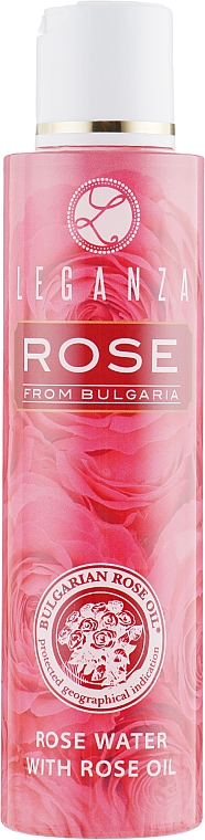 Rosenwasser mit Rosenöl - Leganza Rose Water With Rose Oil — Bild N1