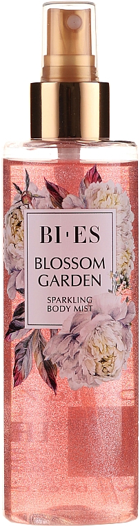 Bi-Es Blossom Garden Sparkling Body Mist - Körperspray mit lichtstreuenden Partikeln
