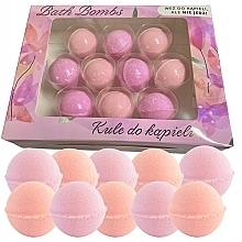 Düfte, Parfümerie und Kosmetik Badebomben-Set Lavendel und Orchidee - Bella Bath Bombs (b/bomb/10x25g)