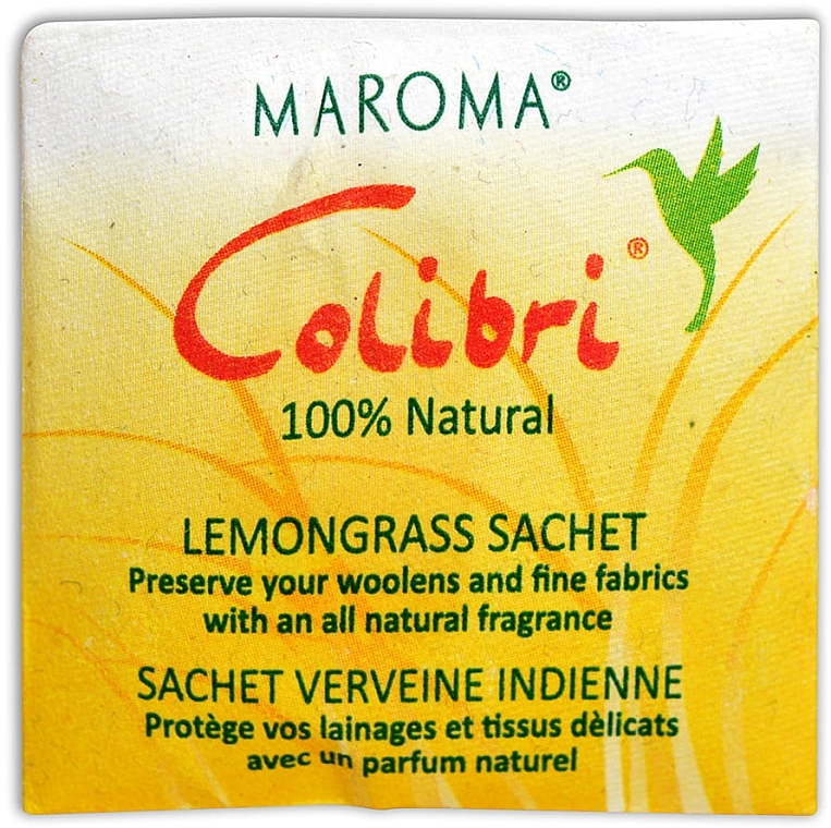 Aromatische Minisäckchen Zitronengras - Maroma Colibri Mini Sachet Strip Lemongrass — Bild N2
