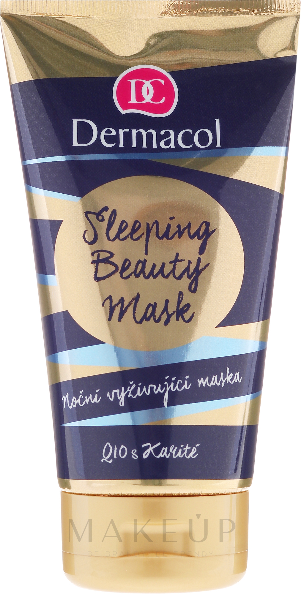 Nährenede Nachtmaske für das Gesicht mit Sheabutter und Q10 - Dermacol Sleeping Beauty Mask — Bild 150 ml