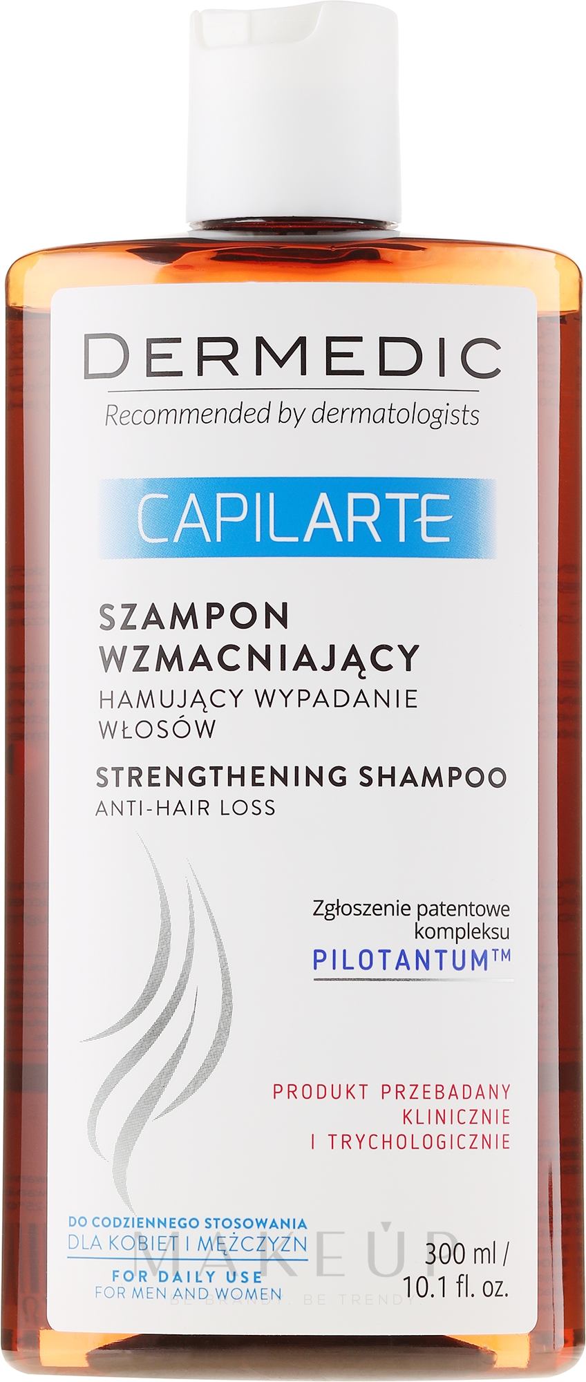 Stärkendes Shampoo gegen Haarausfall - Dermedic Capilarte Shampoo — Bild 300 ml
