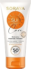 Düfte, Parfümerie und Kosmetik Sonnenschutzcreme für das Gesicht mit blauer Agave und Trehalase - Soraya Sun Care SPF50