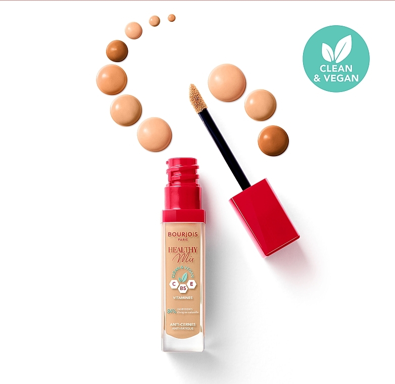 Feuchtigkeitsspendender Concealer - Bourjois Healthy Mix Clean & Vegan Consealer — Bild N6