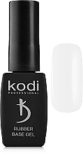 Kautschukbasis für Gel-Lack weiß - Kodi Professional Rubber base Gel White — Bild N1