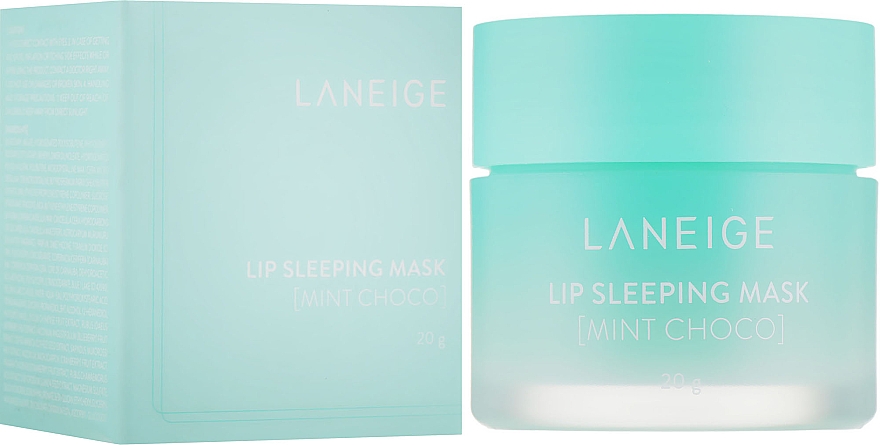 Revitalisierende Lippenmaske für die Nacht - Laneige Lip Sleeping Mask Mint Choco — Bild N1