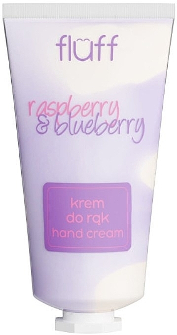 Handcreme mit Himbeeren und Blaubeeren - Fluff Raspberry & Blueberry Hand Cream  — Bild N1
