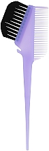 Düfte, Parfümerie und Kosmetik Haarfärbepinsel mit Kamm violett - Comair