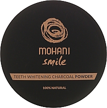 100% Natürliches aufhellendes Zahnpulver mit Holzkohle - Mohani Smile Teeth Whitening Charcoal Powder — Foto N2