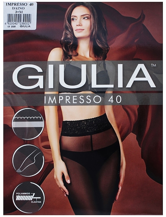 Strumpfhose für Damen Impresso 40 Den daino - Giulia — Bild N1