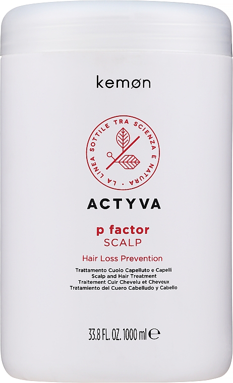 Feuchtigkeitsspendende und beruhigende Behandlung zur Stärkung der Haarwurzeln - Kemon Actyva P Factor Scalp — Bild N3