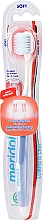 Düfte, Parfümerie und Kosmetik Zahnbürste weich hellblau - Meridol Complete Care Soft Toothbrush
