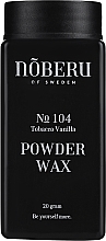 Düfte, Parfümerie und Kosmetik Haarstyling-Puder - Noberu Of Sweden No 104 Tobacco Vanilla Powder Wax 