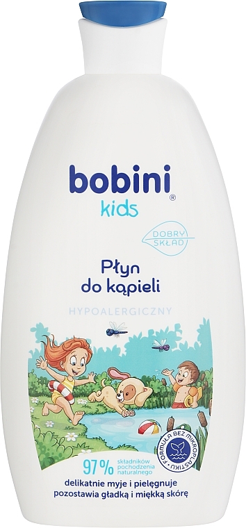 Hypoallergener Badeschaum - Bobini Kids Bubble Bath Hypoallergenic — Bild N1