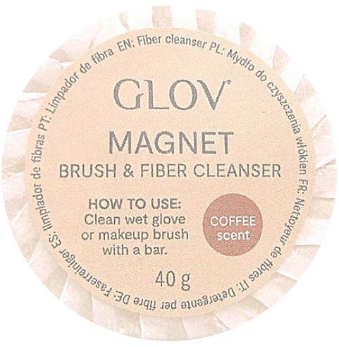 Seife zur Reinigung von Kosmetikzubehör Kaffeeduft - Glov Magnet Brush & Fiber Cleanser Coffee — Bild N1