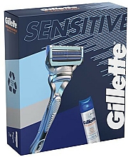 Düfte, Parfümerie und Kosmetik Set - Gillette SkinGuard Sensitive (Rasierer + Rasiergel 200ml)