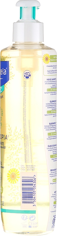 Reinigungsöl für Babys mit Bio Sonnenblumenextrakt - Mustela Sunflower Cleansing Oil — Bild N2
