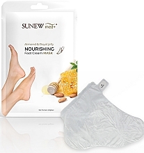 Fußmaske - Sunew Med+ Foot Mask With Sweet Almond Oil And Royal Jelly — Bild N1