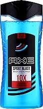 3in1 Duschgel "Sport Blast" - Axe Re-Energise After Sport Body And Hair Shower Gel Sport Blast — Bild N3